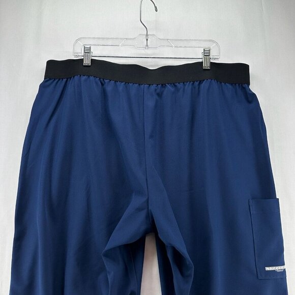 SKECHERS By Barco Scrub Pants Womens Size 3XL Breeze 3-Pocket Stretch Cargo Blue - Picture 5 of 10